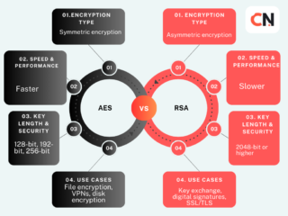 AES vs RSA: Encryption, Differences & Security in 2025