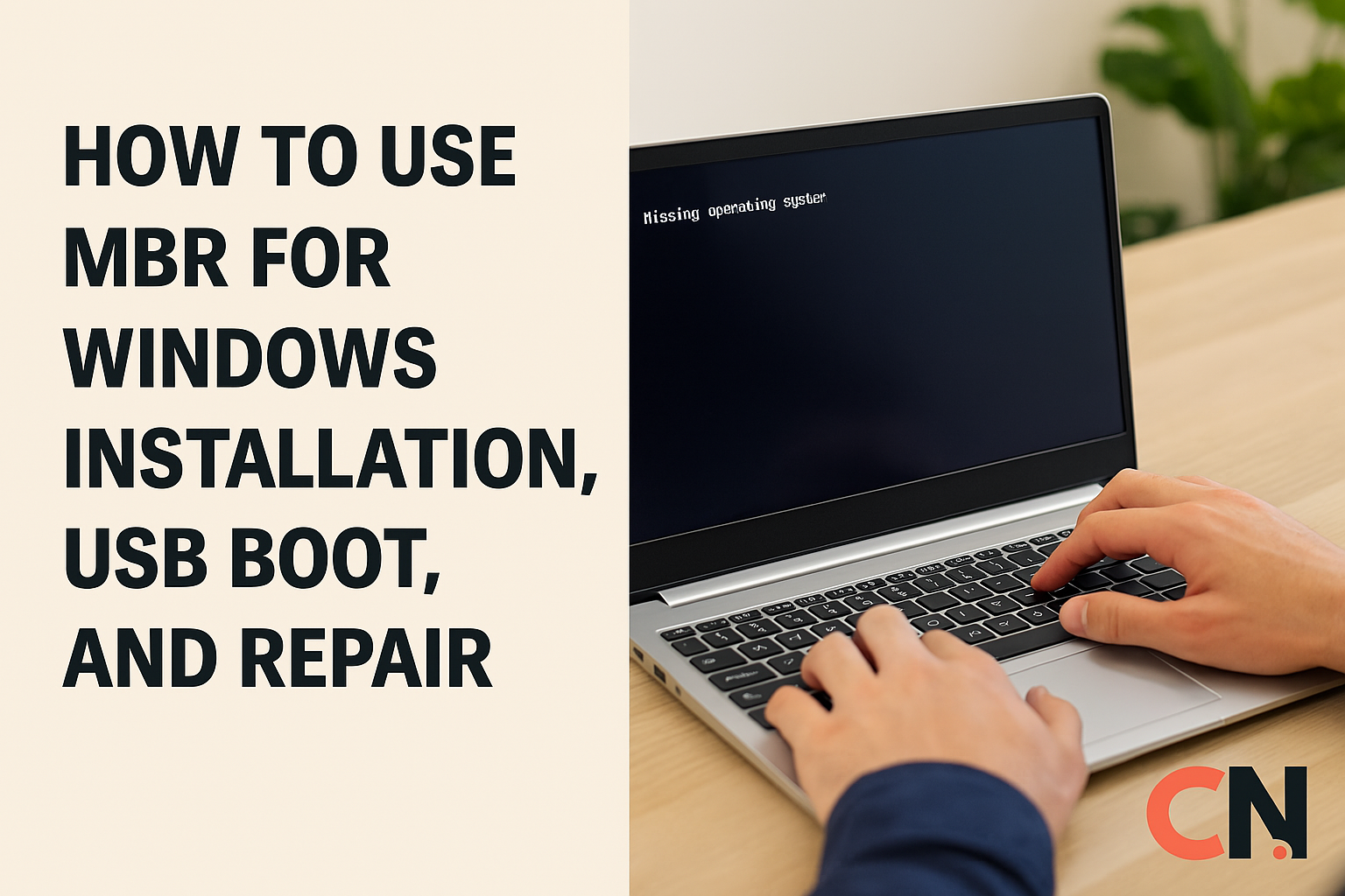 How to Use MBR for Windows Installation, USB Boot, and Repair