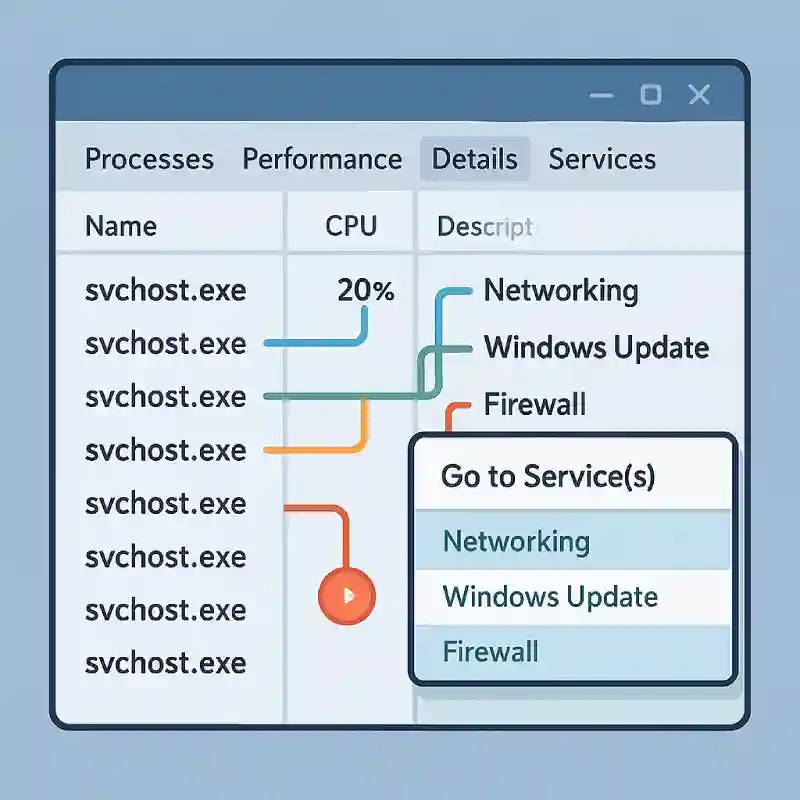 Why Are There Multiple svchost.exe Processes in Task Manager