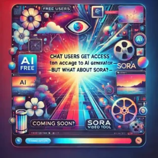 ChatGPT Free Users Get Access to AI Image Generator — But What About Sora?