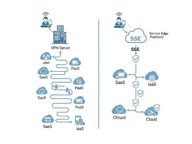 SSE Architecture Direct and Secure Cloud Access for Remote Teams