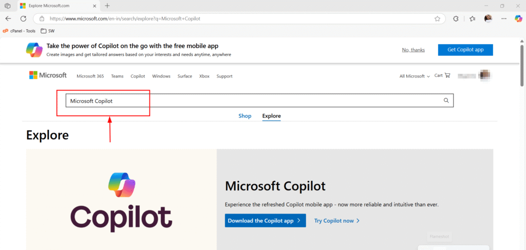 microsoft copilot download from microsoft store