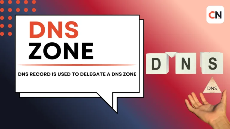 What Type of DNS Record is Used to Delegate a DNS Zone?