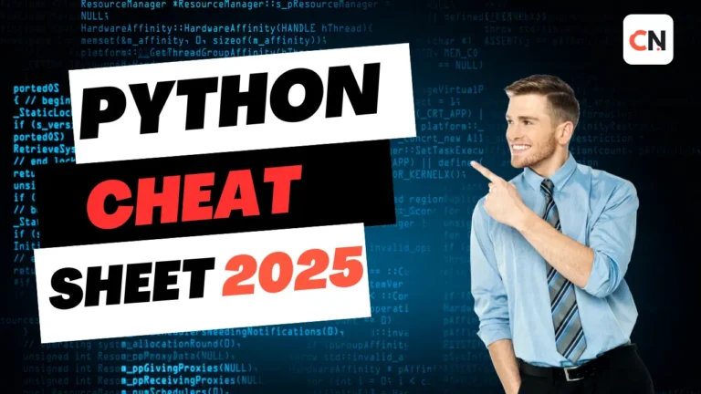 Complete 2025 Best Python Cheat Sheet