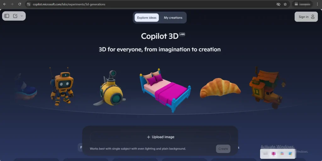 copilot 3d