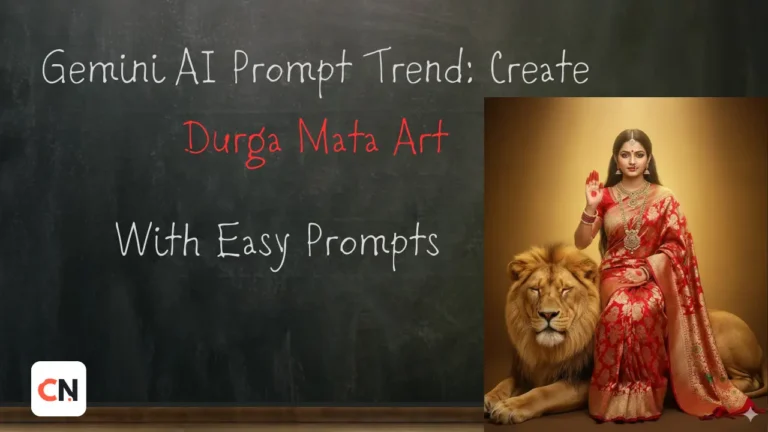 Gemini AI Prompt Trend: Create Durga Mata Art