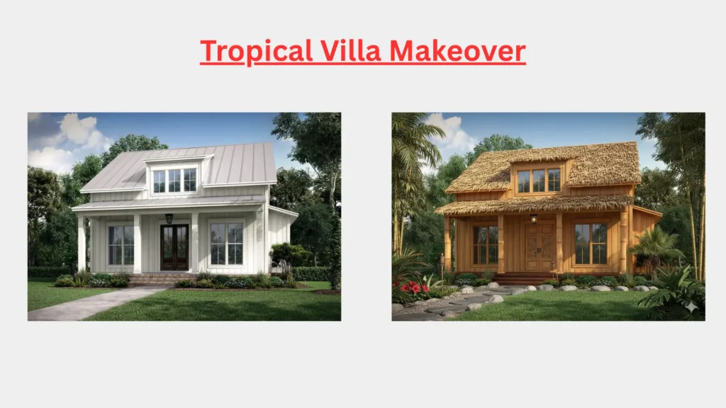 Tropical Villa Makeover