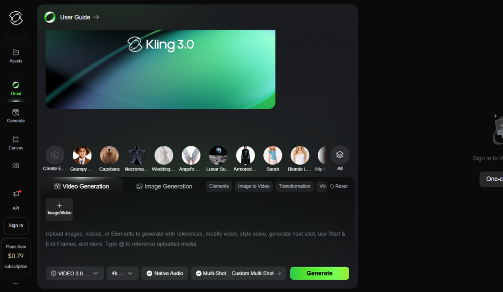 kling AI User Guide