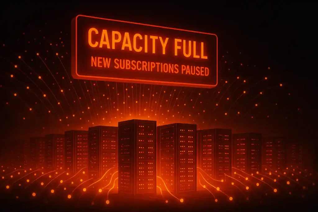 capacity full
